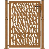  Vrtna vrata 100x125 cm Otporna na vremenske uvjete Čelik s Trakom Dizajn | shoptok.hr