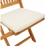 Bistro set za vrt 3 kom. Smeđa Čvrsto drvo akacije | shoptok.hr