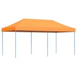  Zabavni šotor Oranžna 292 x 580 x 315 cm Oxford tkanina, (5000184519) | Shoptok.si