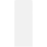 Ormarić za knjige s 2 razine 80x30x76,5cm od konstruiranog drva | shoptok.hr