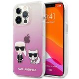 Karl Lagerfeld Originalen ovitek KLHCP13LCKTRP za iPhone 13 Pro prozorno pink zaščita - Full Body Cene