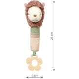 BabyOno Lama Luna 3m+ piskajoča igrača z grizljajočim delom 1 kos | Shoptok.si