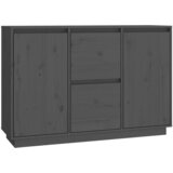  Komoda siva 111 x 34 x 75 cm od masivne borovine | Eponuda.com