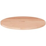 vidaXL Okrogla mizna plošča Ø50x1,5 cm neobdelana trdna hrastovina Cene