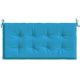  Jastuk za vrtnu klupu plavi 120 x 50 x 3 cm od tkanine Oxford | Eponuda.com