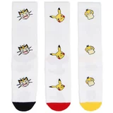 Cropp muški 3-paket čarapa Pokémon - Bijela 4894N-00X