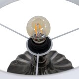 Ixia Crno-bijela stolna lampa s tekstilnim sjenilom (visina 52,5 cm) – | shoptok.hr