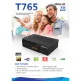 Amiko Prijemnik zemaljski, DVB-T2, H.265, Media Player,USB - T765 | shoptok.hr