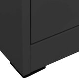 vidaXL arhivska omarica antracitna 46x62x102,5 cm jeklo | Shoptok.si