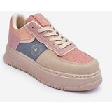 Big Star Women's sports shoes MM274233 pink-beige cene