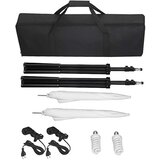  Studijski set crna pozadina sustav za podršku 600 x 300 cm i svjetla | shoptok.hr