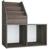  Stalak za dječje časopise sivi i hrast 71 x 30 x 78,5 cm drveni | Eponuda.ba