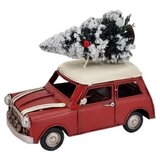  Novogodišnja figura metalni autić | ePonuda.com