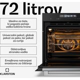 Klarstein Pećnica Airjet | Električna pećnica s funkcijom friteze | 2900 W | 72 L | 60 cm | shoptok.hr