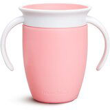 Munchkin Miracle 360° otroški lonček z ročaji Pink 6 m+ 207 ml | Shoptok.si