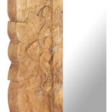 vidaXL ogledalo 80x50 cm trden mangov les | Shoptok.si
