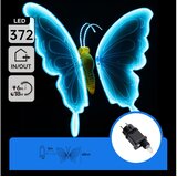 Aigostar LED spoljašnja dekoracija 372xLED 60 cm IP44 leptir/plava Cene