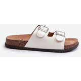 Boto FG2 Women's sandals with buckles white Oliena | Shoptok.si