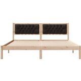 Konstrukcija postelje z vzglavjem Črna 160 x 200 cm blago, (5000084048) | Shoptok.si