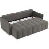 Makamii Temno siva raztegljiva/s prostorom za shranjevanje sedežna garnitura 225 cm Moku – | Shoptok.si