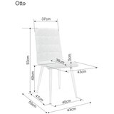 Molarem Home Stolica Otto BARŠ.- siva | shoptok.hr