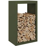  Stalak za drva za ogrjev zeleni 60x40x100 cm čelični | Eponuda.ba