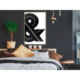  Poster - Ampersand (Black and White) 20x30 | shoptok.hr