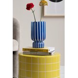 PT LIVING Plava staklena vaza (visina 26 cm) Rayado Retro – | shoptok.hr