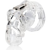 Shots ManCage Model 25 Chastity Cage 3.5" 9cm Transparent | shoptok.hr