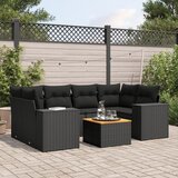  7-dijelni set vrtnih sofa od poliratana s jastucima | shoptok.hr