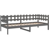  Dnevni ležaj sivi 90 x 200 cm od masivne borovine | Eponuda.ba