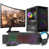 VIST RGB PC Gaming Ryzen 5 3600 - RAM 16GB - RX 6600 - SSD 1TB M.2 - 24" - W11, (21267683) Cene