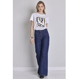 Legendww ženske slim fit farmerke sa flare nogavicama - model 262 Cene