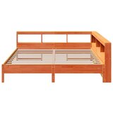 Krevet s regalom za knjige bez madraca 180x200 cm od borovine | shoptok.hr