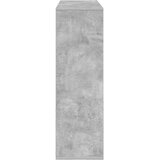  Strani šal s predalom Betonsko siva 102 x 31 x 99,5 cm, (5000233812) | Shoptok.si