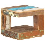  Stolić za kavu 45 x 45 x 40 cm od masivnog obnovljenog drva Cene