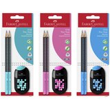 Faber-Castell svinčnik grafitni grip two 2/1+šilček bc | Shoptok.si