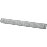 vidaXL Šesterokotna ograja Pocinkano jeklo 5000 x 0.05 x 150 cm Trdna | Shoptok.si