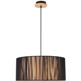 Candellux Stropna svjetiljka Kioto 3x40W E27 45cm Black/Wood | shoptok.hr