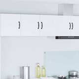 vidaXL Stenska kuhinjska omarica Bela 80 x 31 x 40 cm Konstruiran les | Shoptok.si