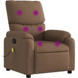 Maison Chic masažni naslanjač - Relax naslanjač rjavo blago, (22134379) | Shoptok.si