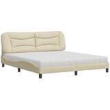  Krevet s madracem Hvar krem 180x200 cm od tkanine | shoptok.hr