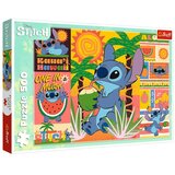 Slagalica 500 - Praznici sa Stitchom Disney Lilo&Stitch Trefl 37483 | shoptok.hr