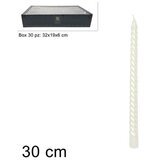 SVIJEĆA 30 CM BIJELA  SVIJEĆA 30 CM BIJELA Slike