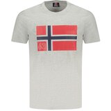 Norway 1963 Muška Majica Kratkih Rukava Siva | shoptok.hr