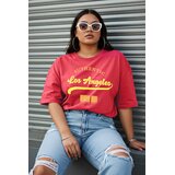 Trendyol Ženska majica Tbbss23Ah00131, Roze Cene