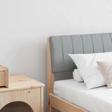  Tapecirani uzglavlje Svijetlo siva 180 cm Čvrsto borovo drvo | shoptok.hr