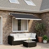  Zamjensko platno za tendu Antracit 300 x 250 cm Poliester | shoptok.hr