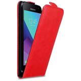 Cadorabo Ohišje, združljivo z Samsung Galaxy XCover 3 v rdeče jabolko - Zaščitni ovitek v obliki flipa z magnetnim zapiranjem, (20562116) | Shoptok.si