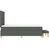  Krevet s opruga kutije Tamno siva 190 x 120 cm tkanina | shoptok.hr